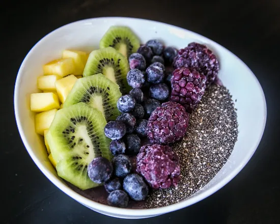 Tropical açaí bowl