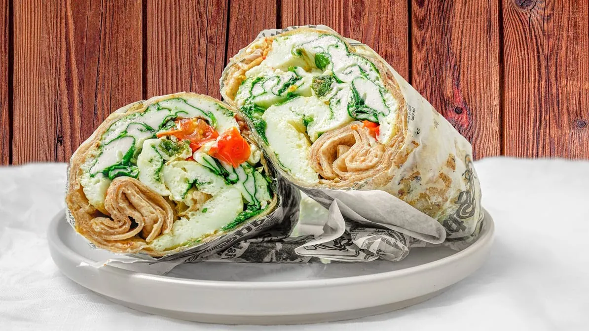 Fresh veggie wrap