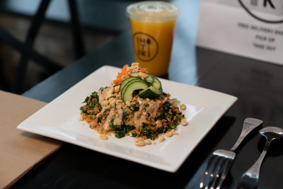 Thai quinoa bowl