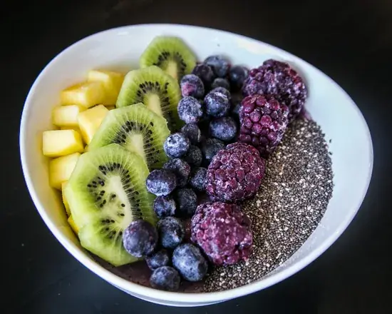 Tropical açaí bowl